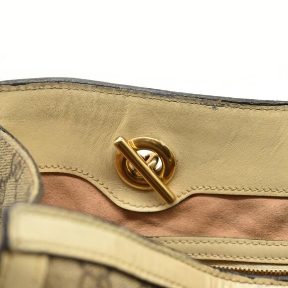 $2390 Gucci GG Supreme Monogram Medium Padlock Tote White Guccissima - Picture 15 of 16